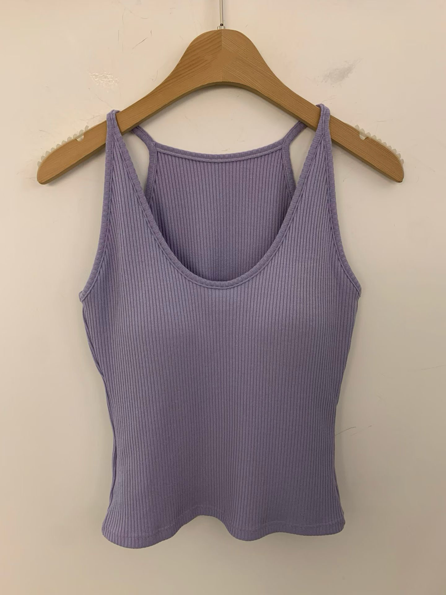 ERIN U-NECK PADDED TANK TOP
