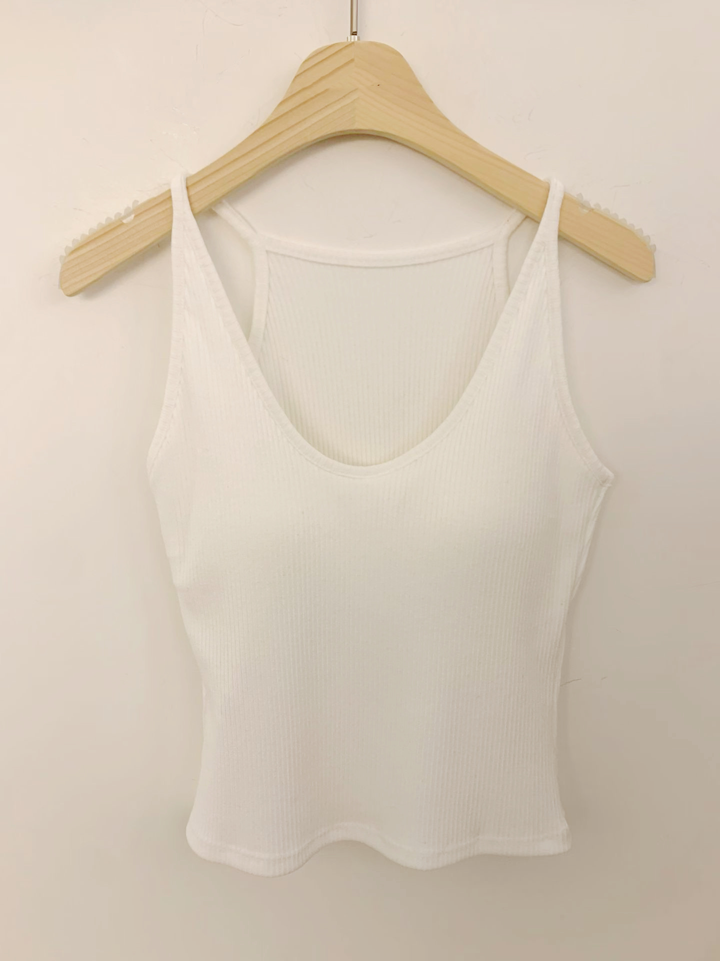 ERIN U-NECK PADDED TANK TOP