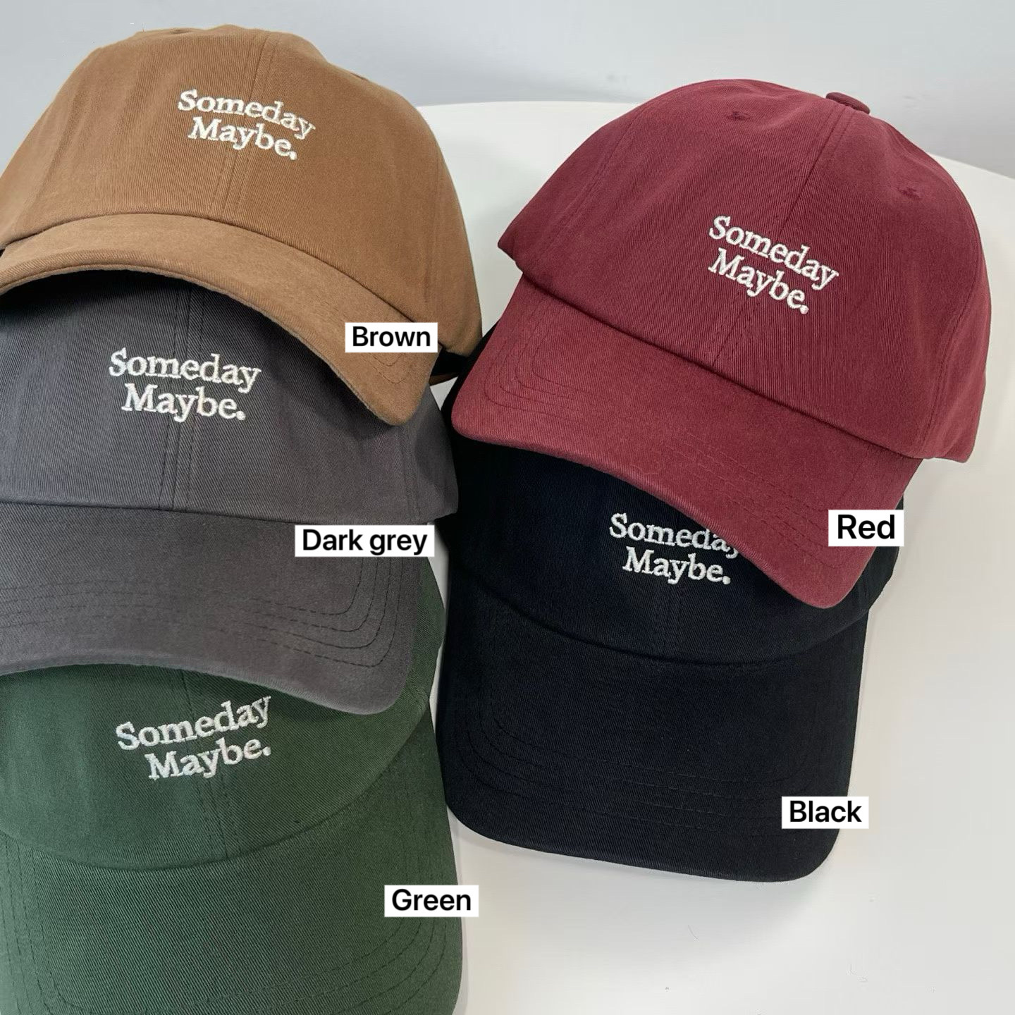 ER20 / SOMEDAY MAYBE BASEBALL CAP