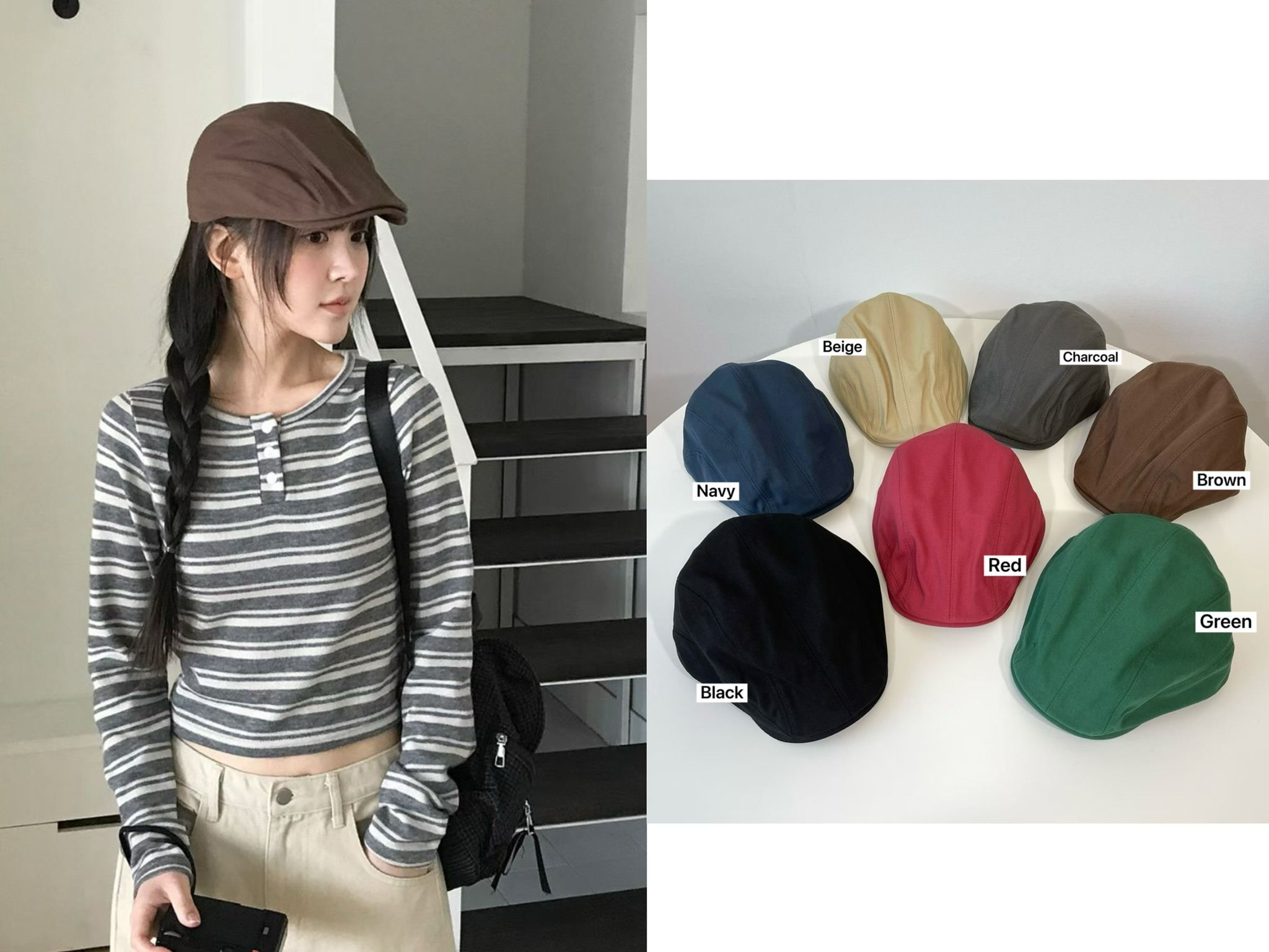ER21 / NEWSPAPER BOY PEA CAP