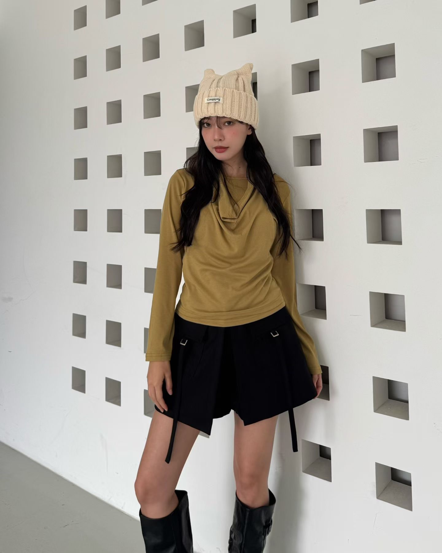 ER23 / FRONT POCKETS SKORTS