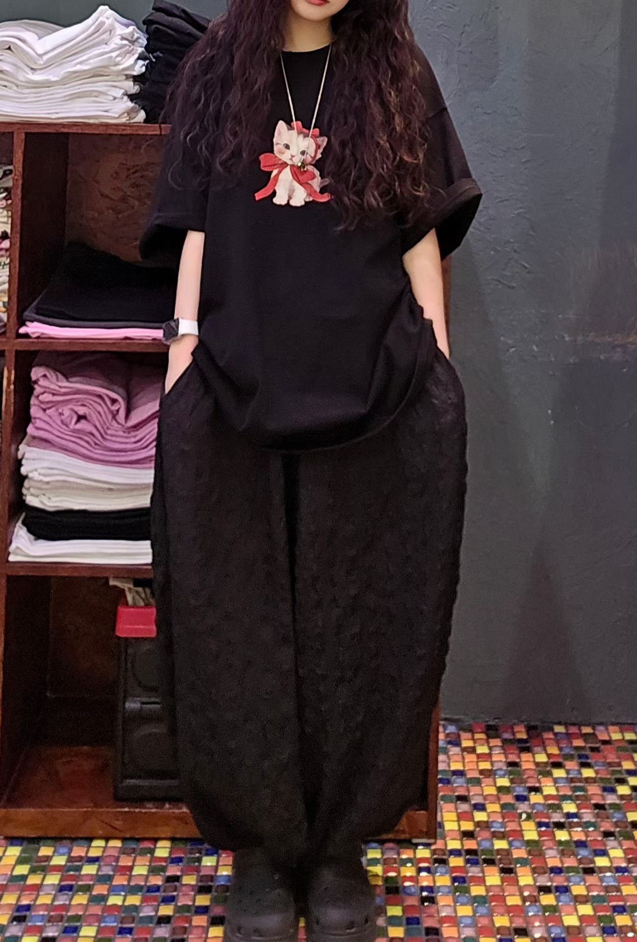 CD12 / TEXTURED BALLOON POCKET JOGGER