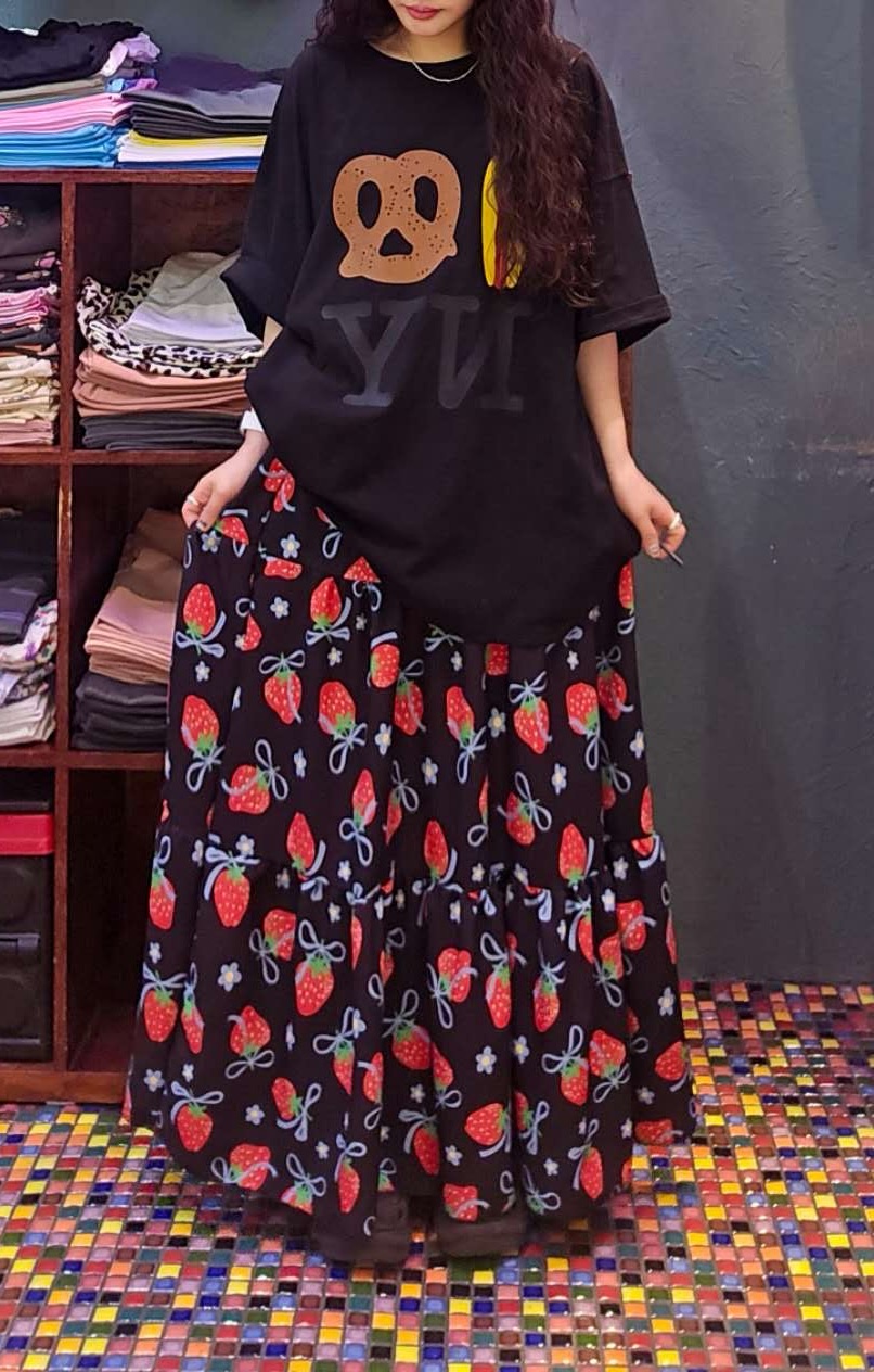 CD18 / NY PRETZEL OVERSIZED TEE