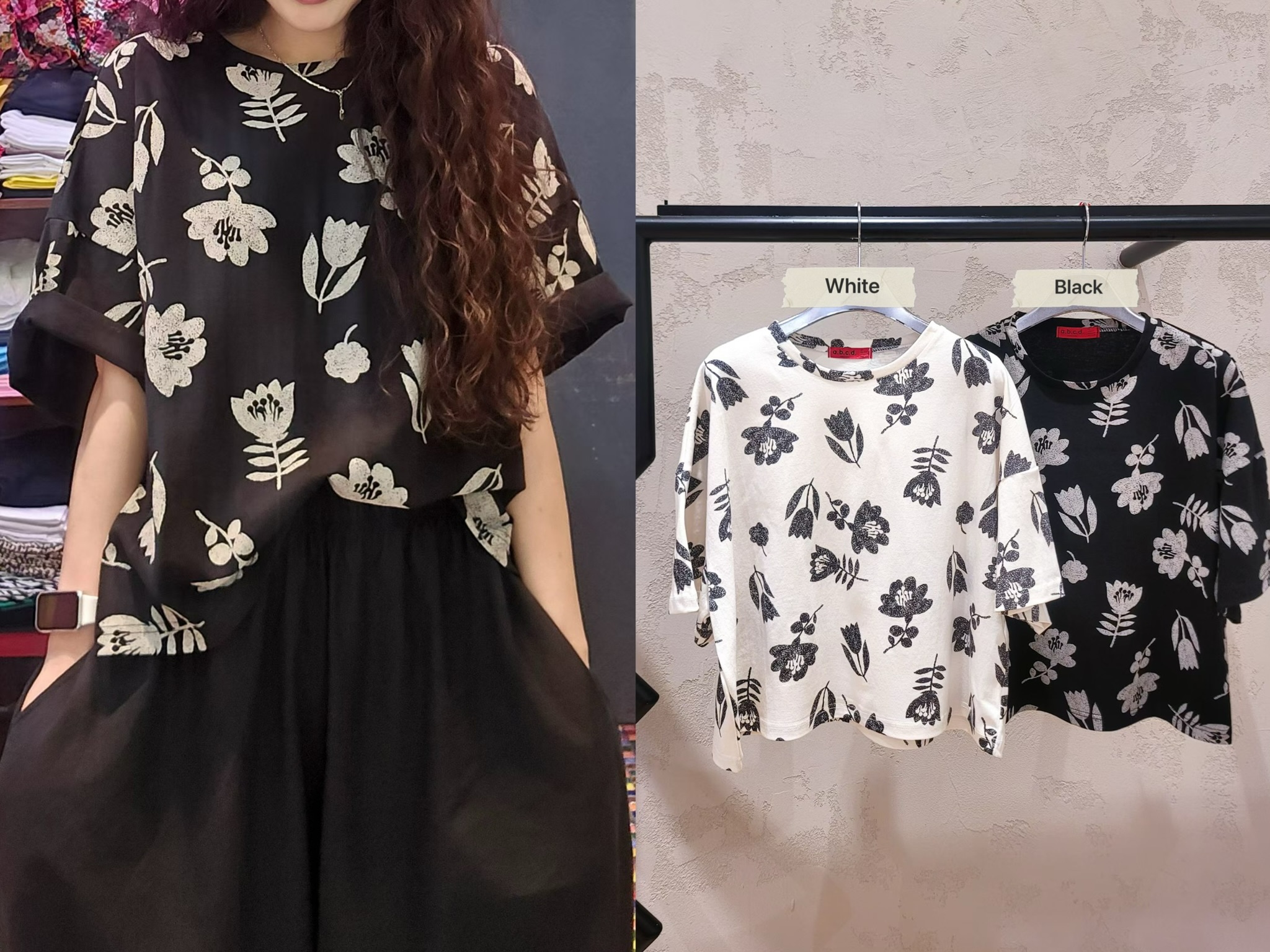 CD22 / BOTANICAL BLOOM TEE