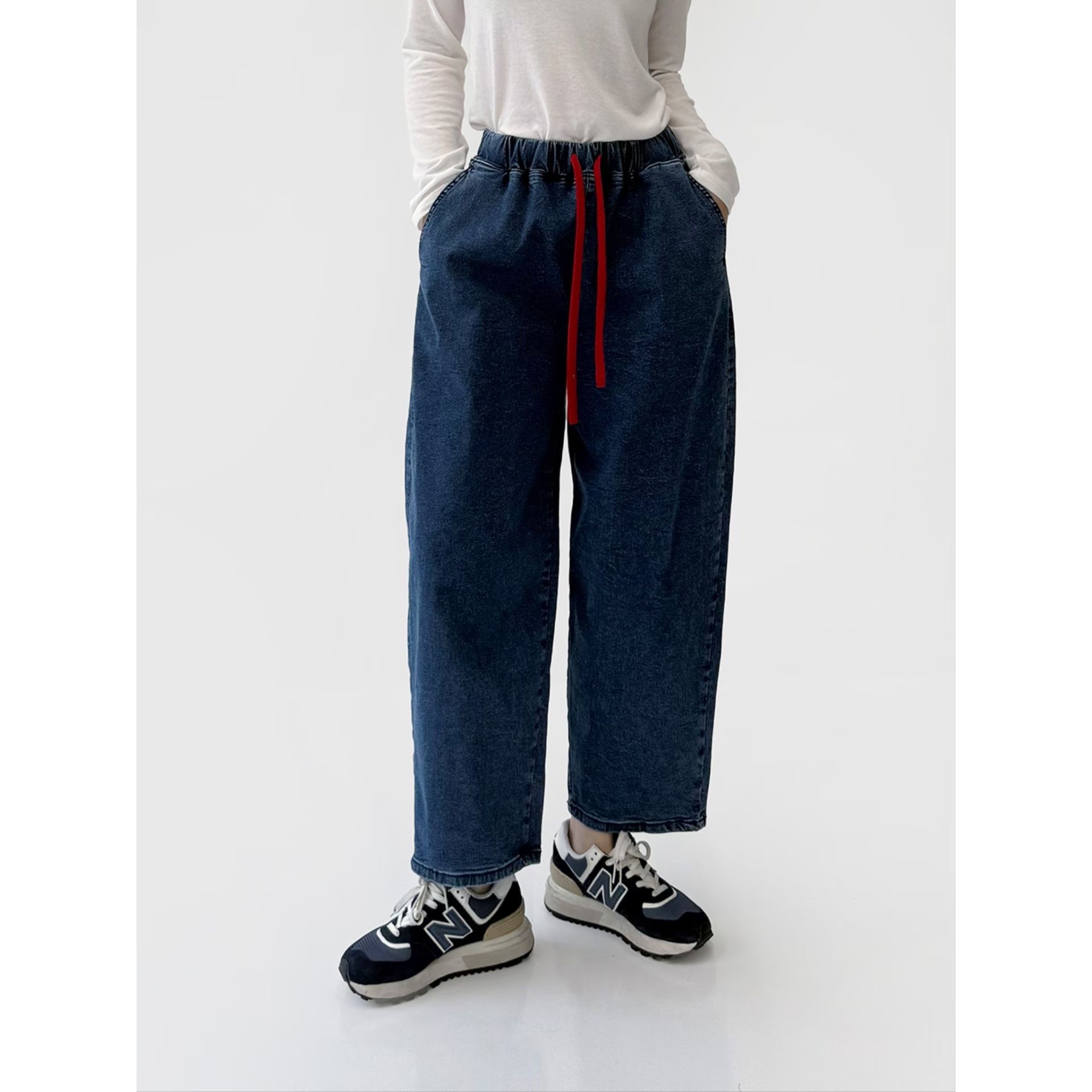 CN2696 / Straight Leg Pocket Trousers