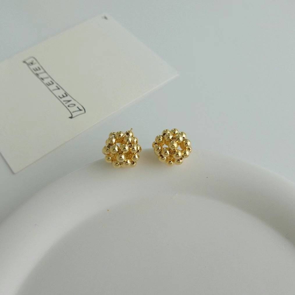 Brunetta clusterball earrings