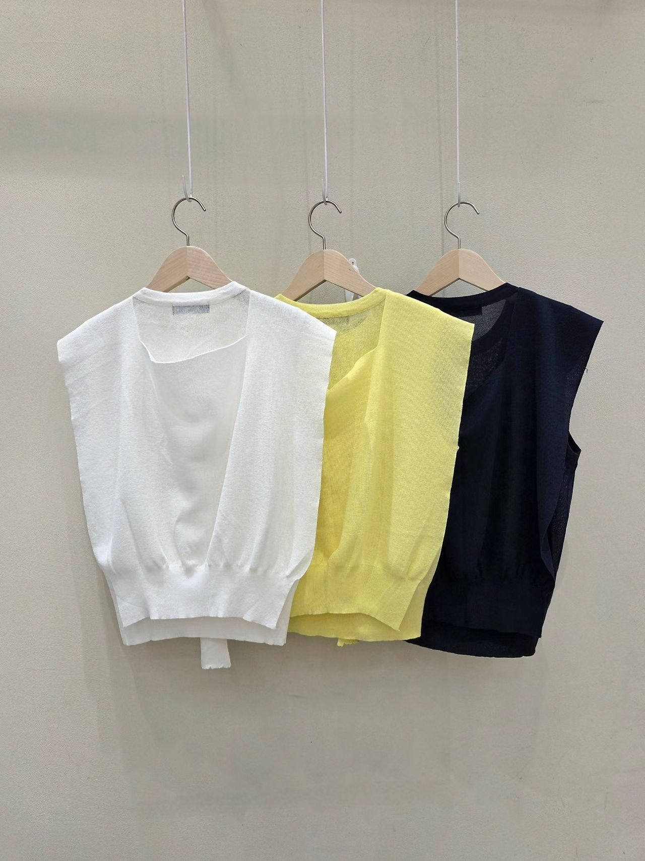 MA14 / TWO PIECE SET (VEST AND SHRUG)