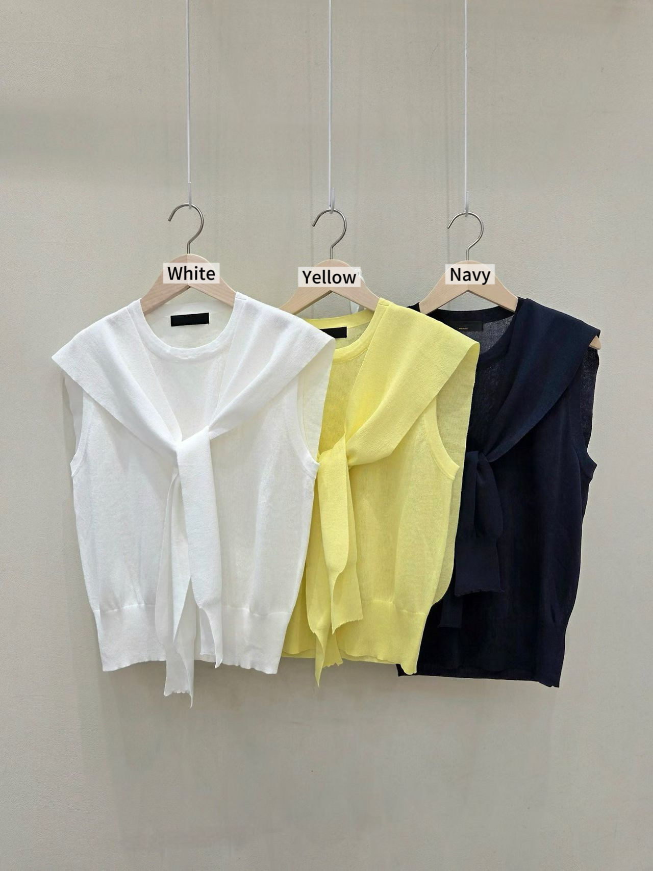 MA14 / TWO PIECE SET (VEST AND SHRUG)