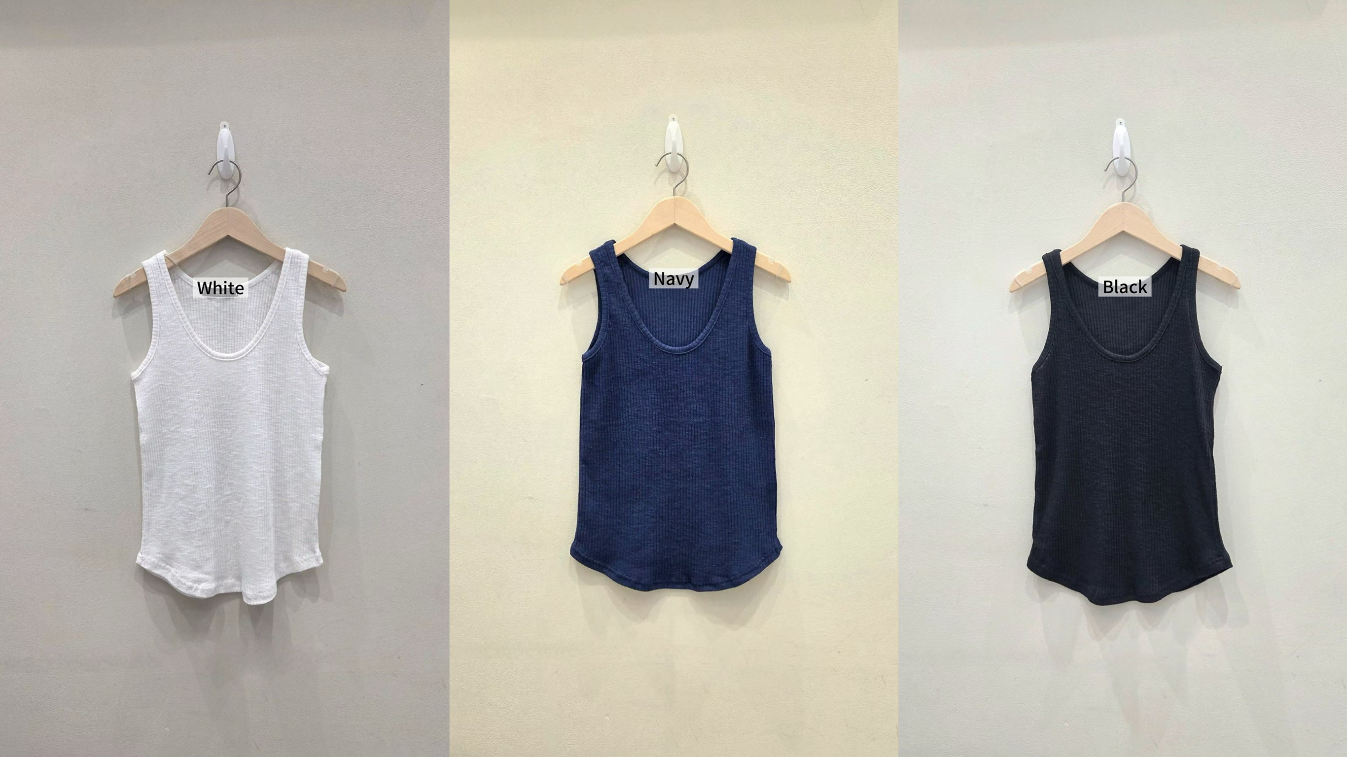 MA21 / RIBBED TANK TOP