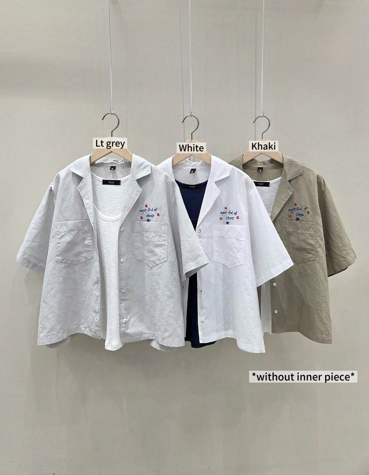 MA22 / ‘EYES FULL OF STARS’ POCKET SHIRT