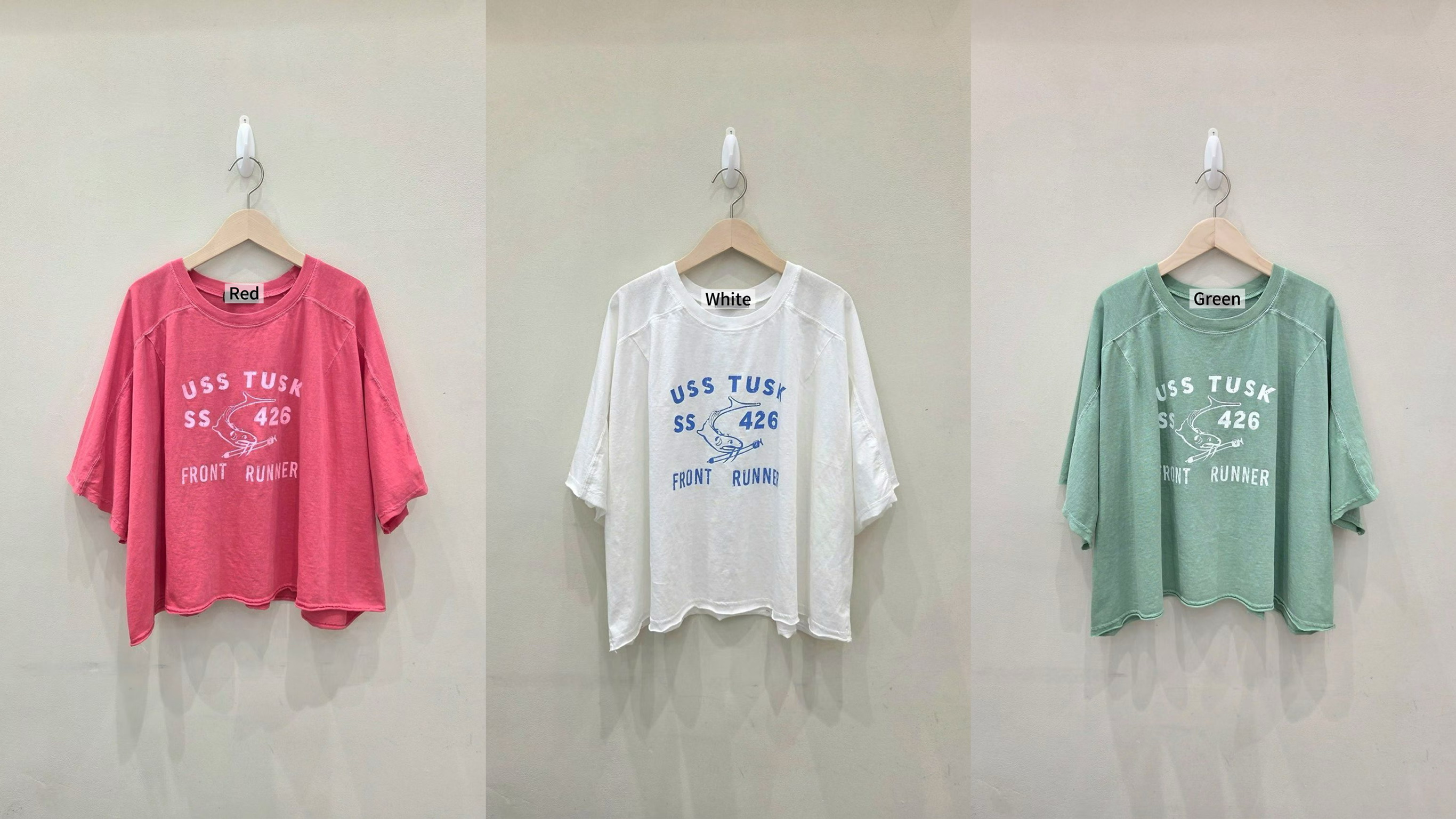 MA24 / ‘FRONT RUNNER’ BOXY FIT TEE