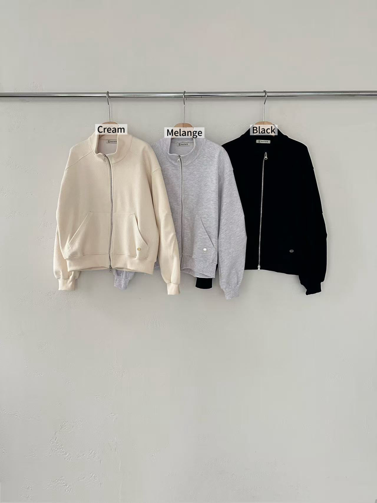 GT11 / Side Pocket Zipper Jacket