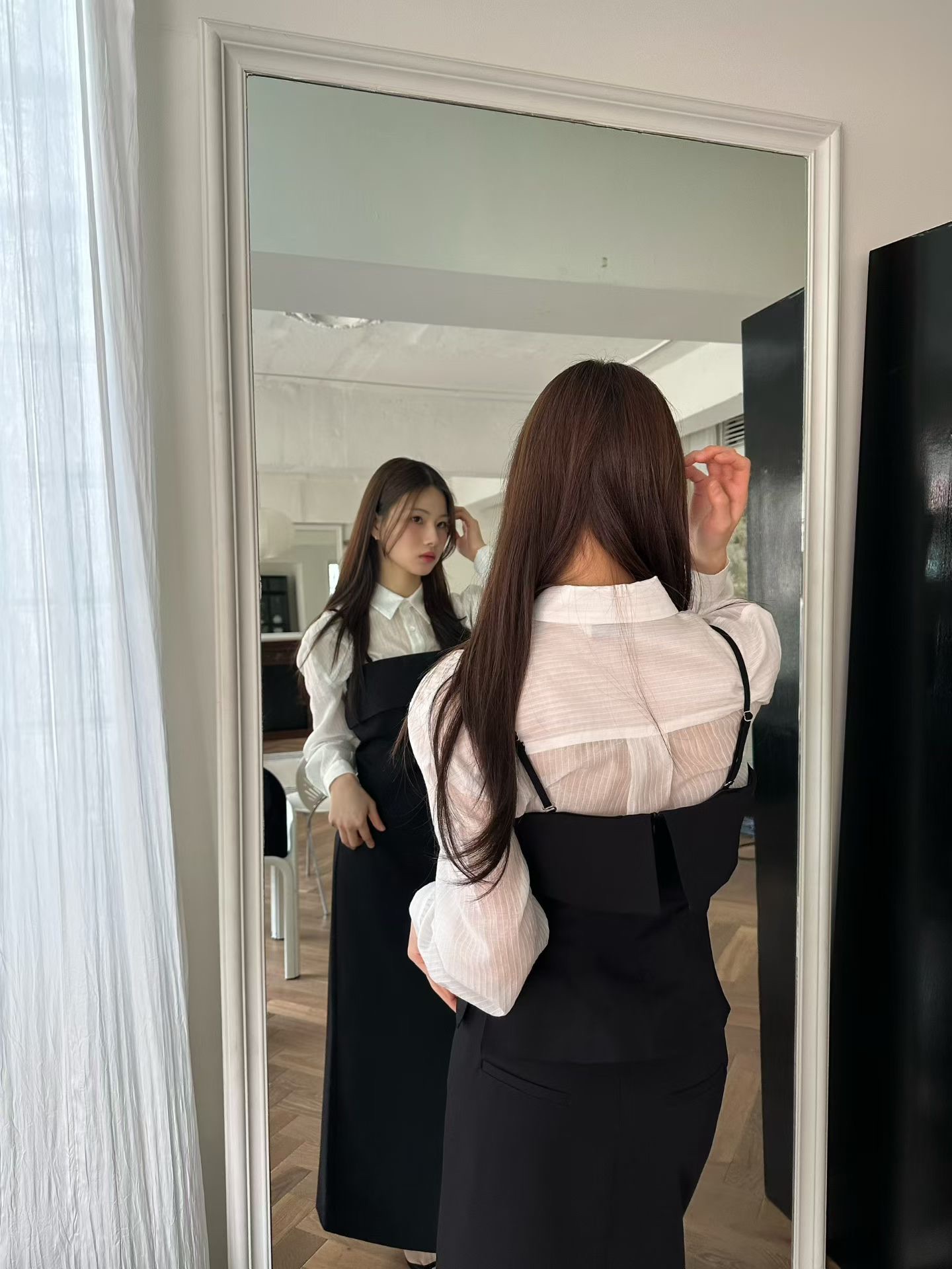 Gt06 / Adjustable Strap Bustier Top