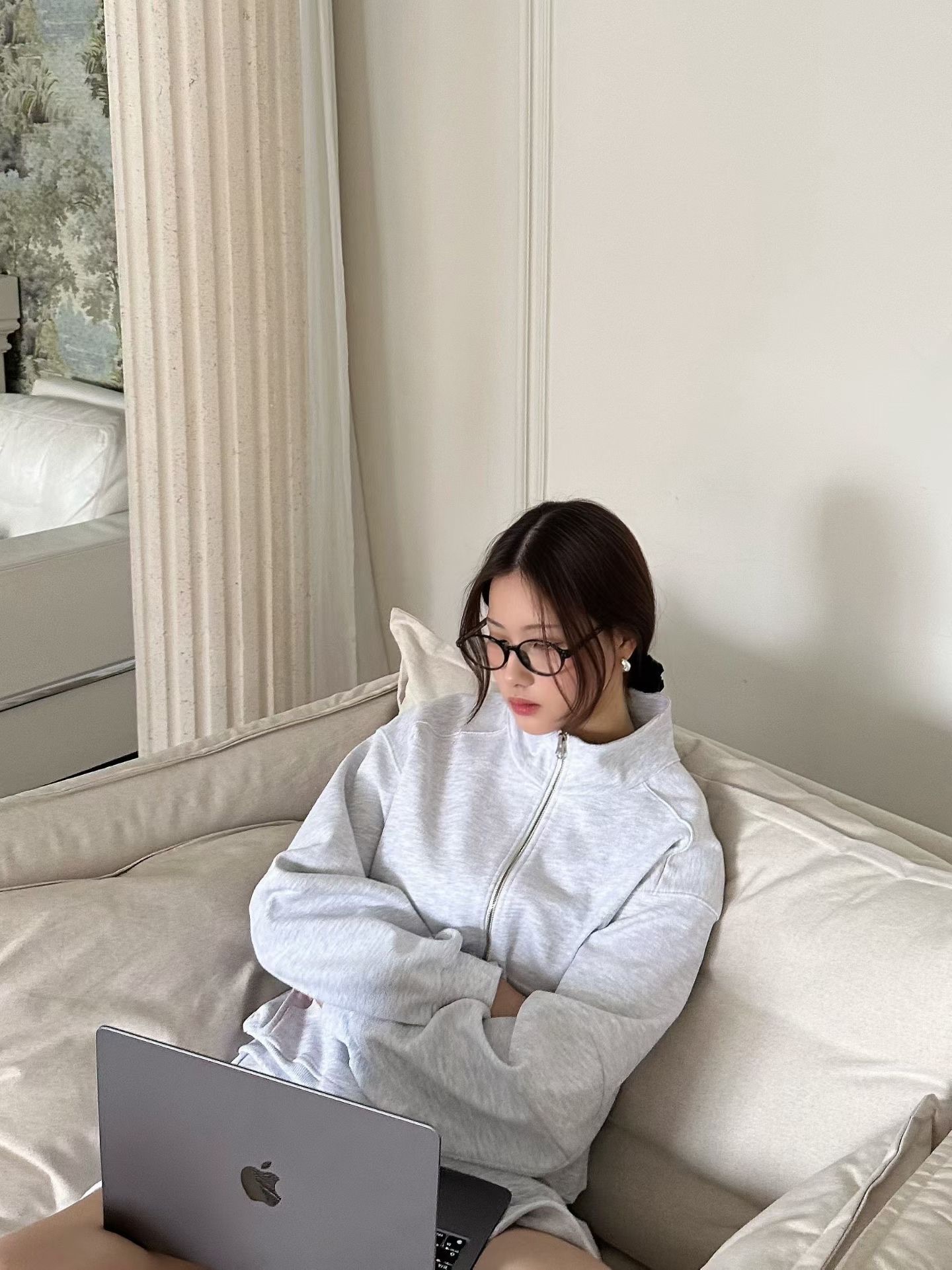 GT11 / Side Pocket Zipper Jacket