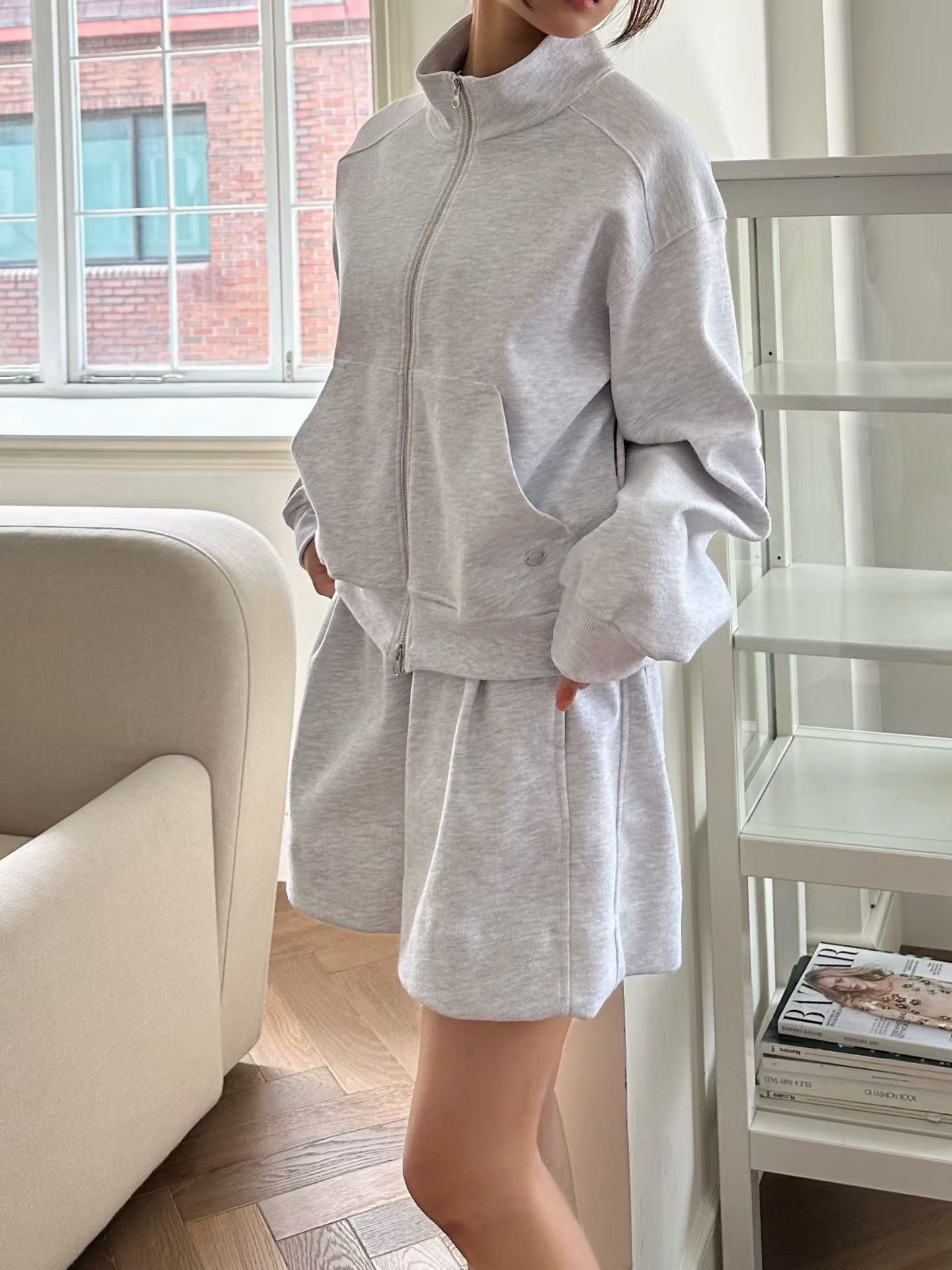 GT11 / Side Pocket Zipper Jacket