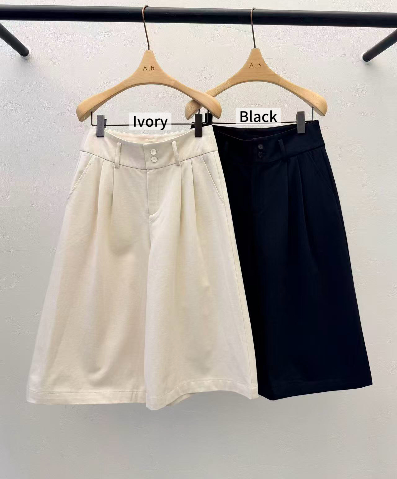 DA18 / PINTUCK POCKET CULOTTES