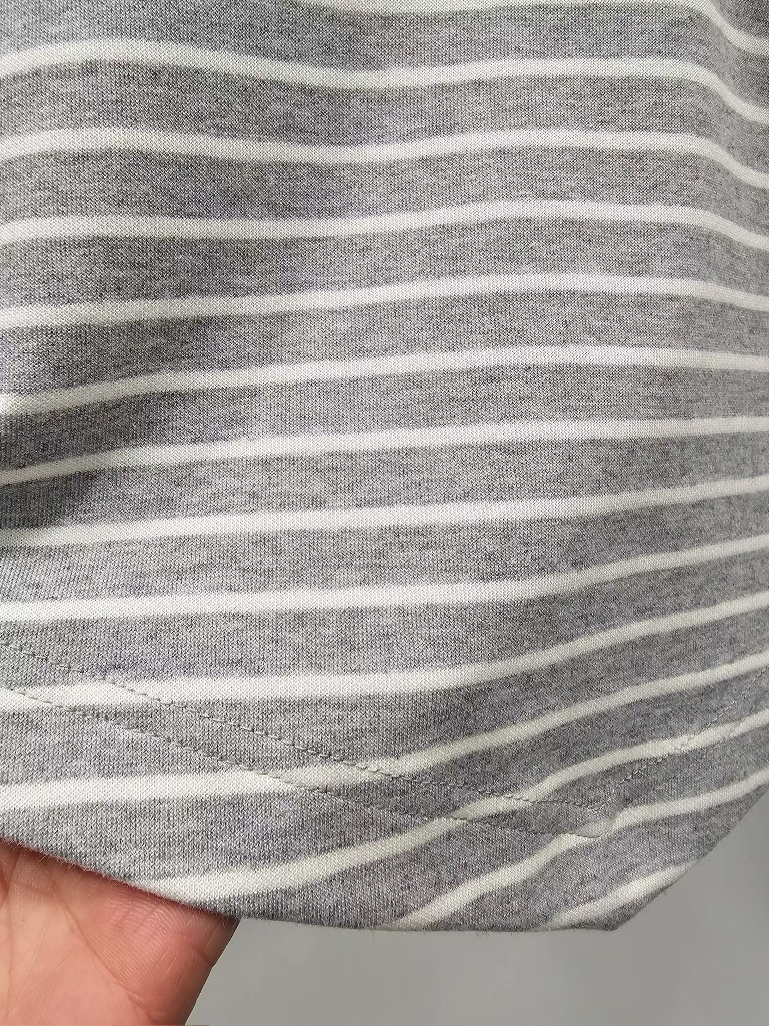 NY13 / Overlap Stripe Vest Top