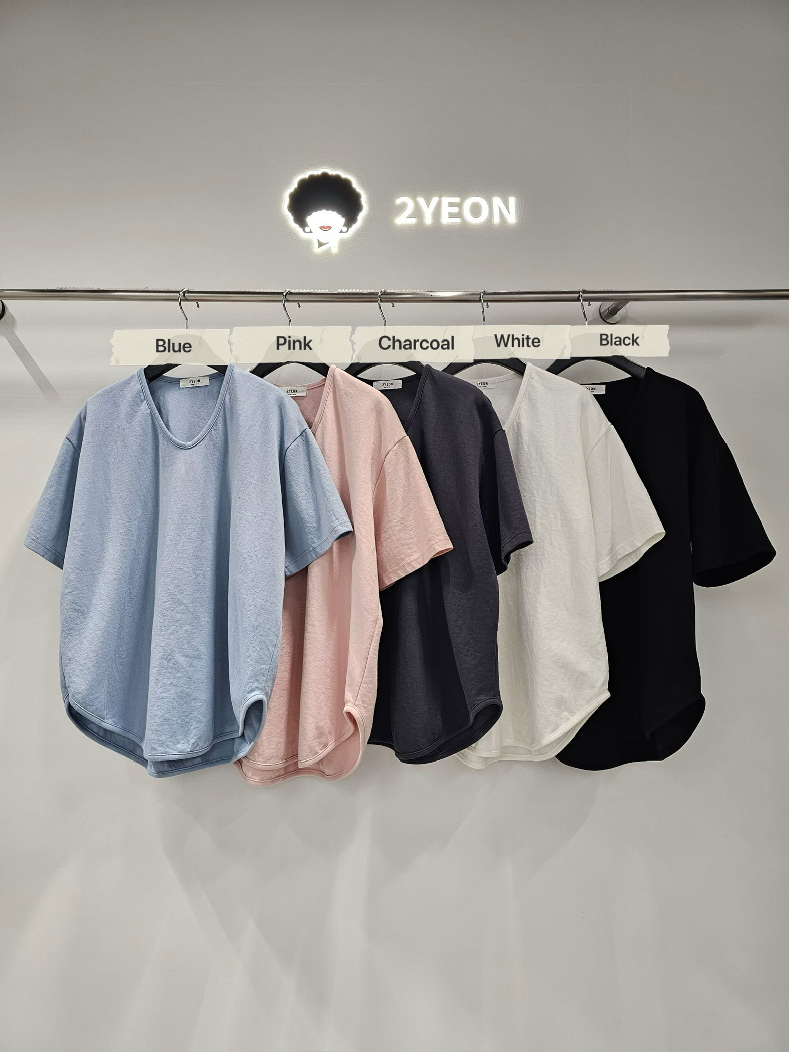 NY14 / V-Neckline Tee Shirt