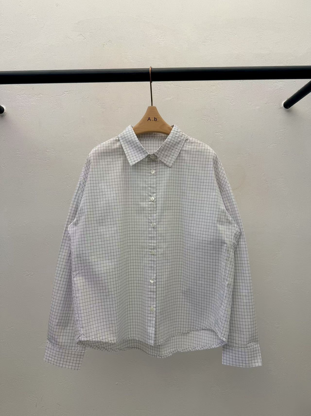 JK06 / Checks Button Down Shirt