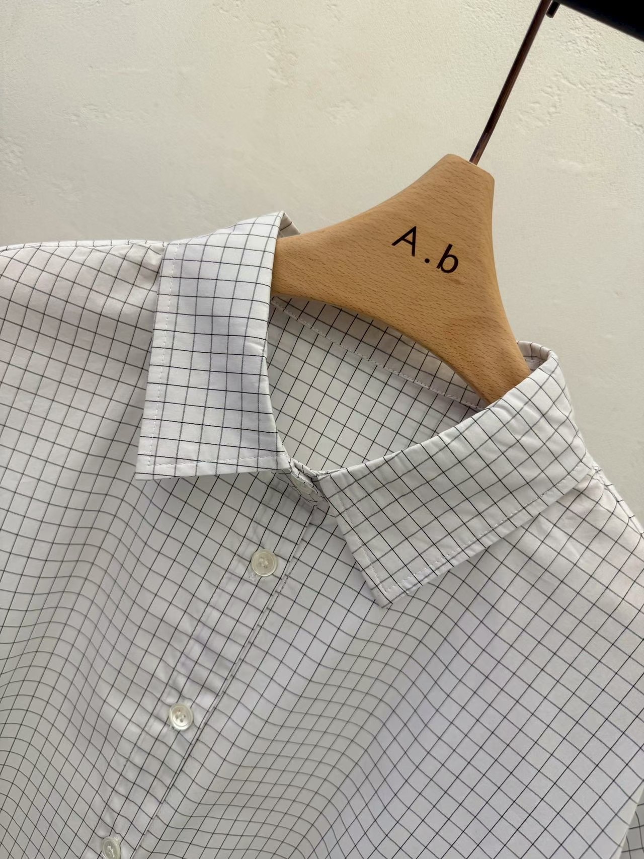 JK06 / Checks Button Down Shirt