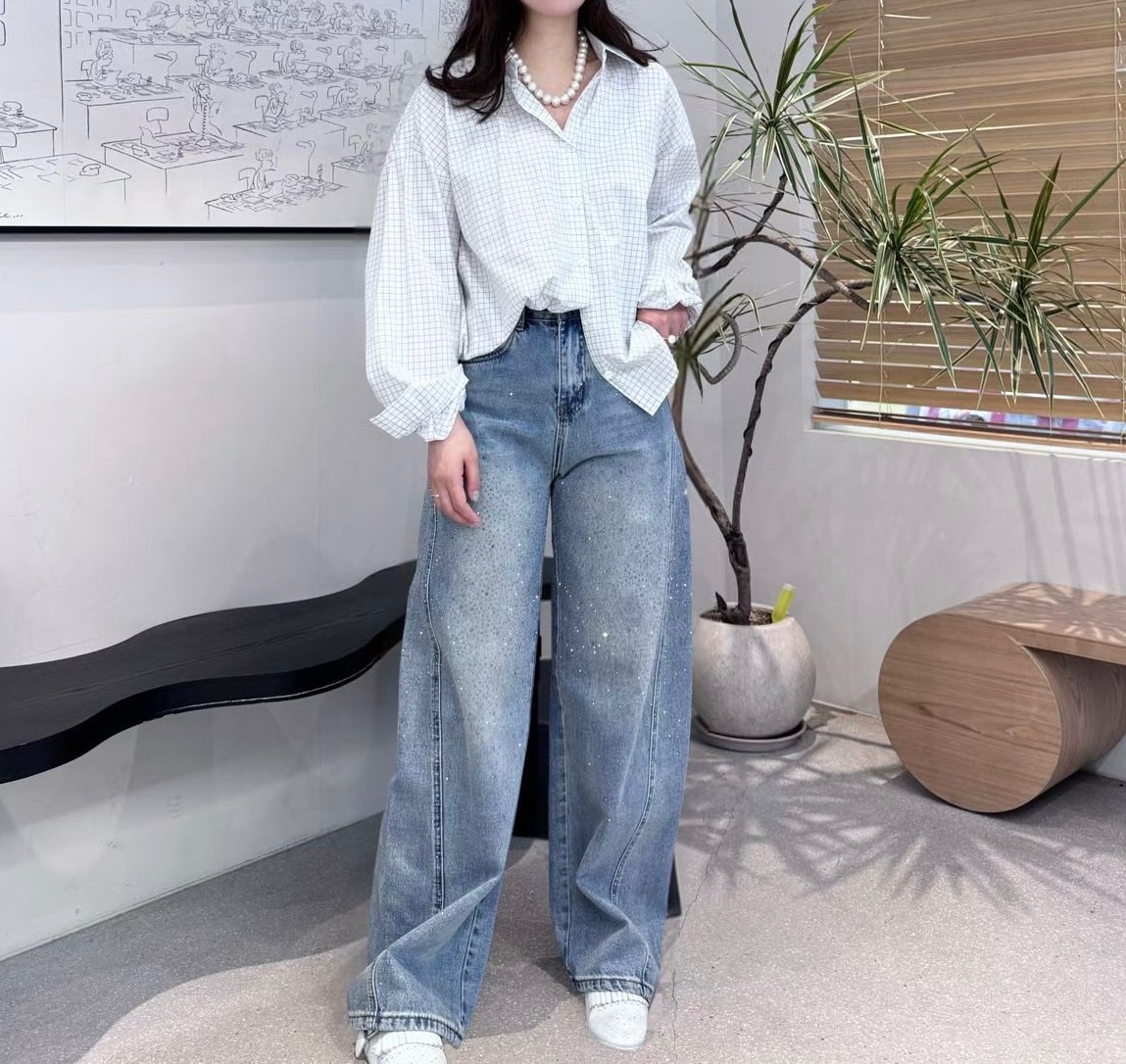 JK06 / Checks Button Down Shirt