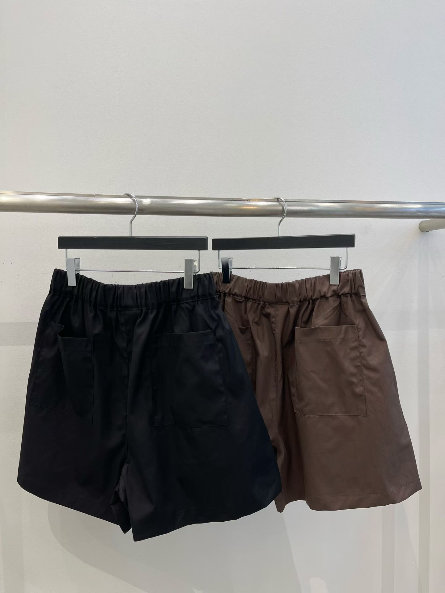 JY30 / BANDED WAIST POCKET SHORTS
