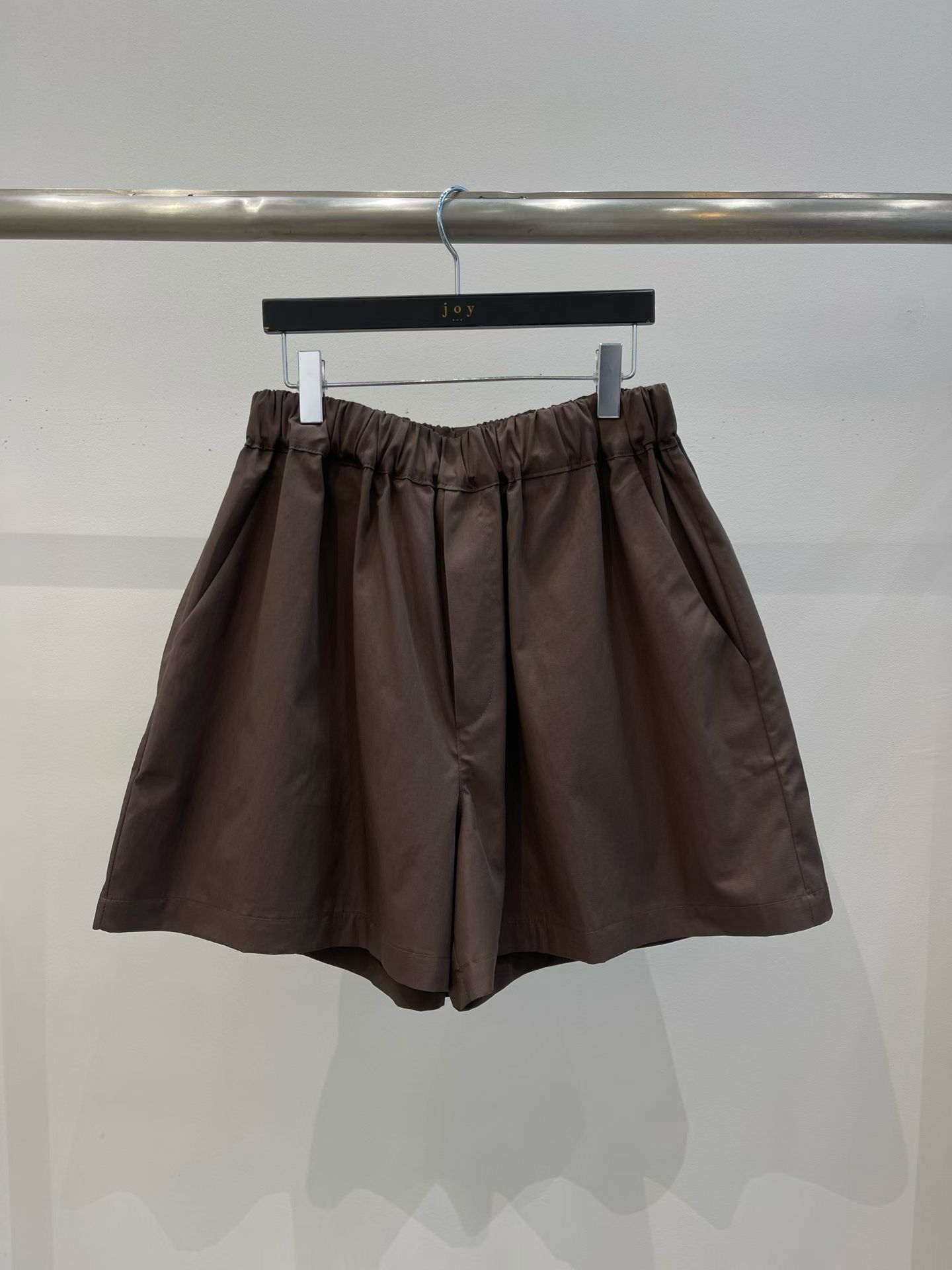 JY30 / BANDED WAIST POCKET SHORTS