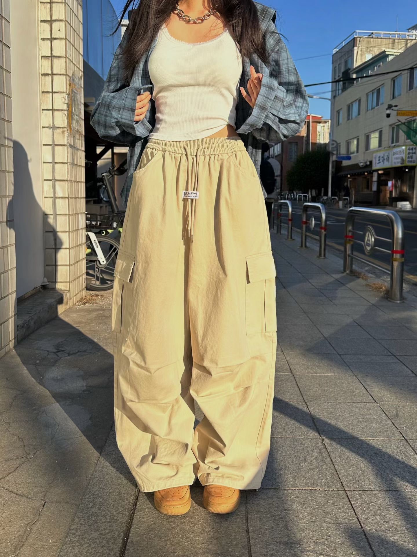 BF11 / Oversized Darted Trousers