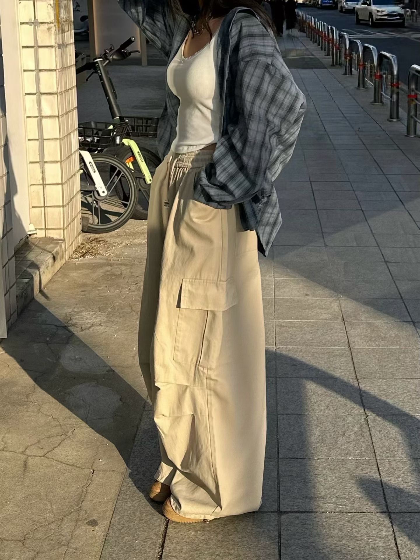 BF11 / Oversized Darted Trousers