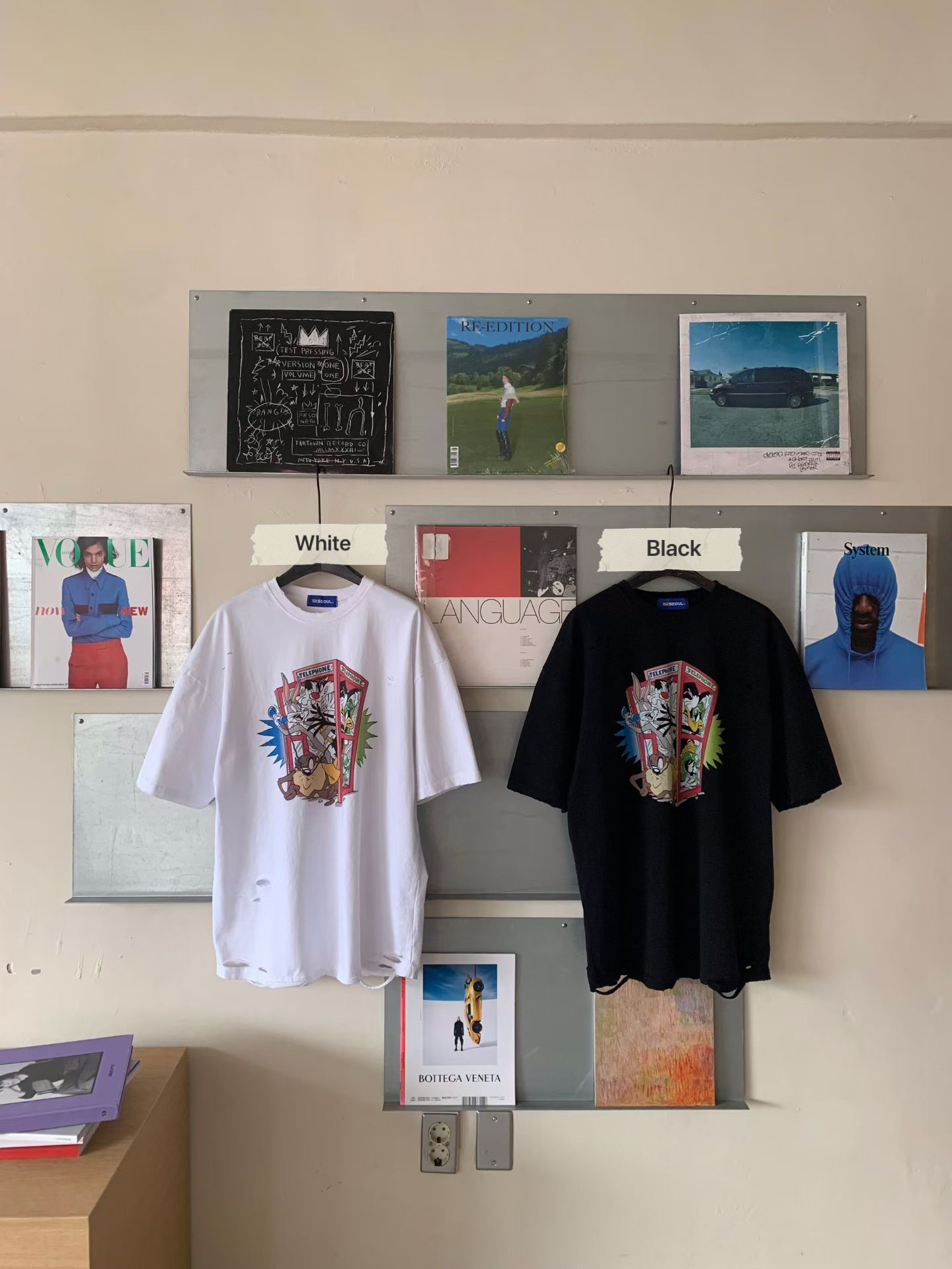 KL06 / BUGS BUNNY & FRIENDS RIPPED TEE