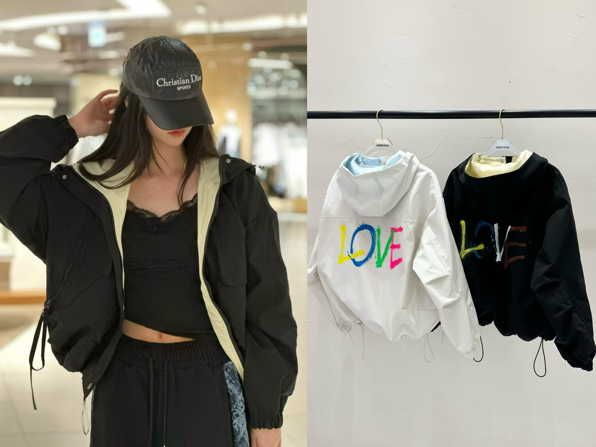 BF12 / Splash Paint Love Jacket