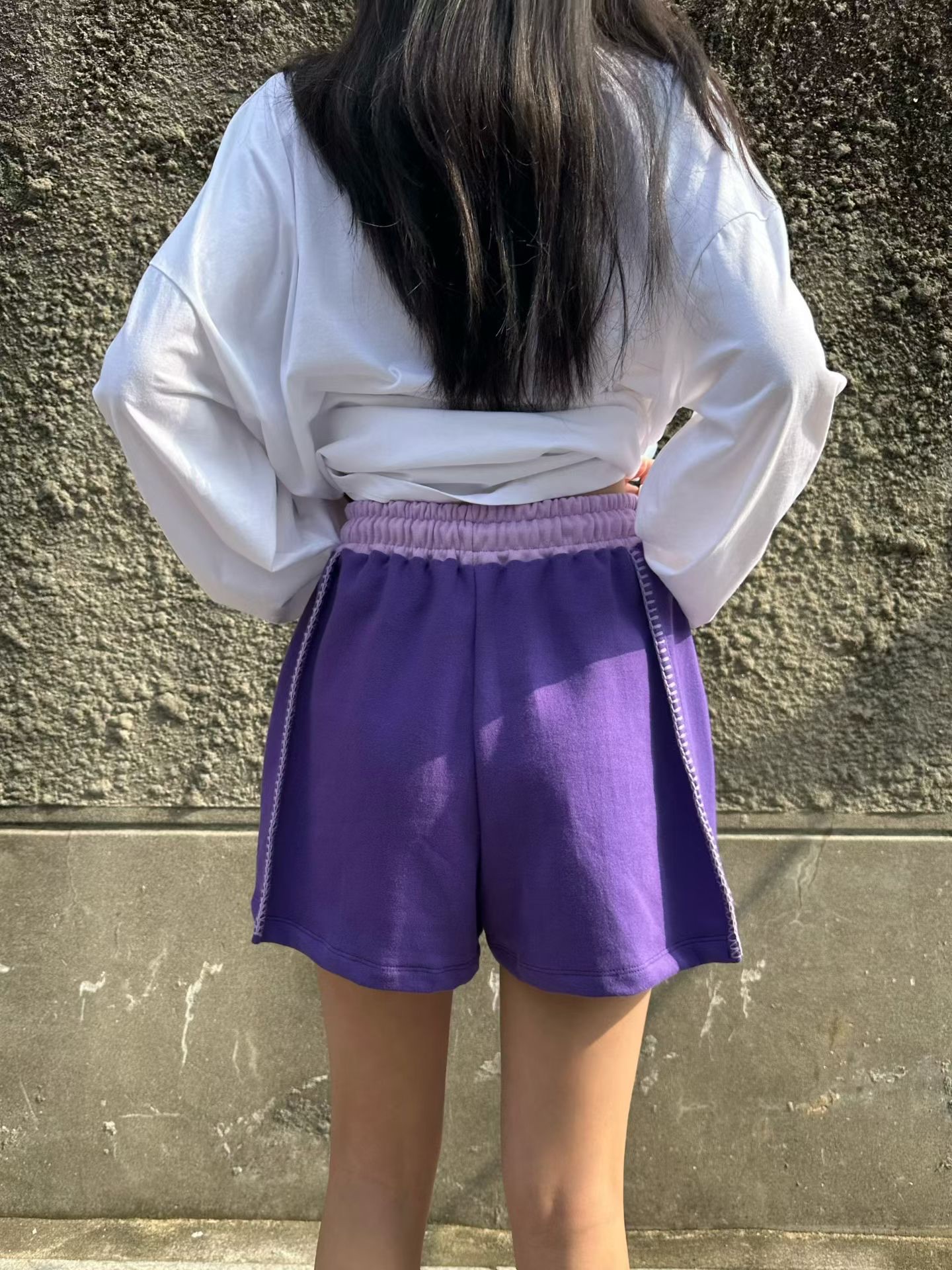 BF14 / Contrast Banding Pocket Shorts