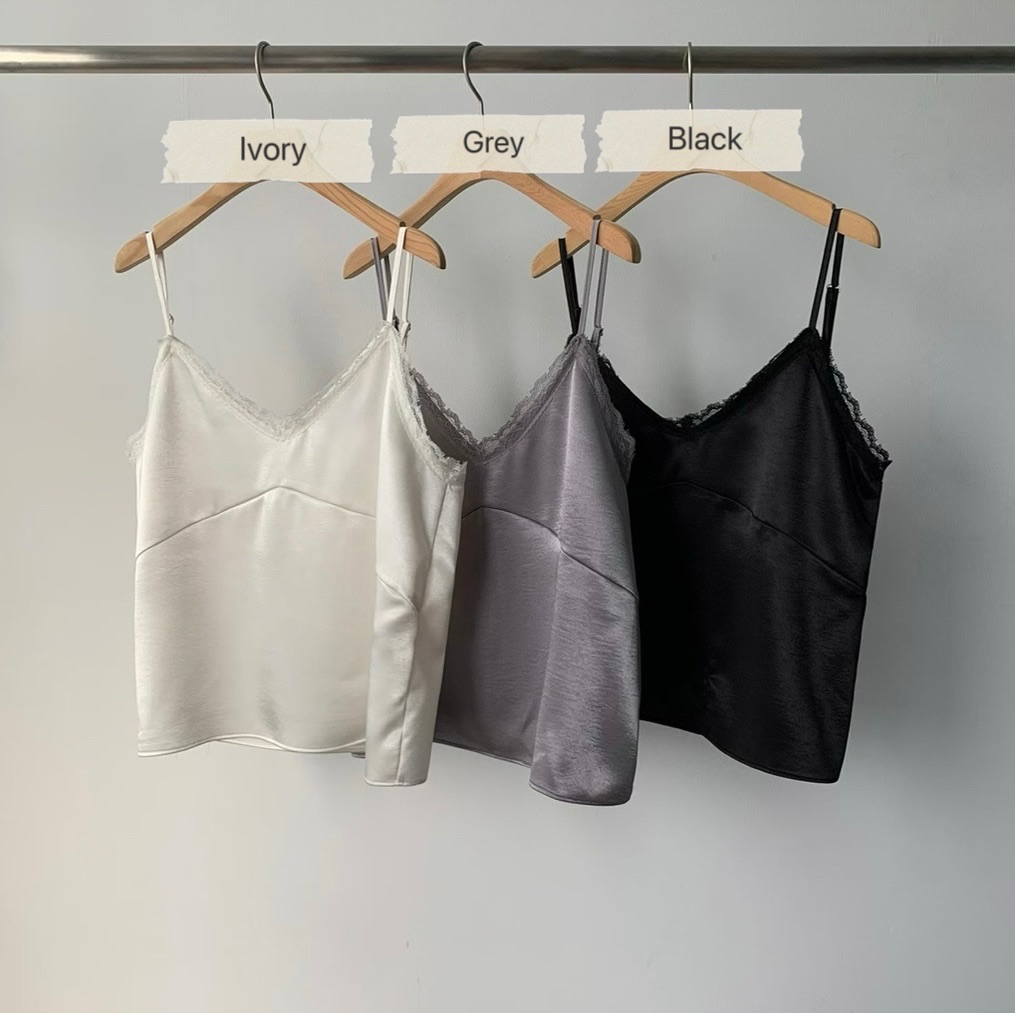 1010426 / LACE TRIM CAMISOLE