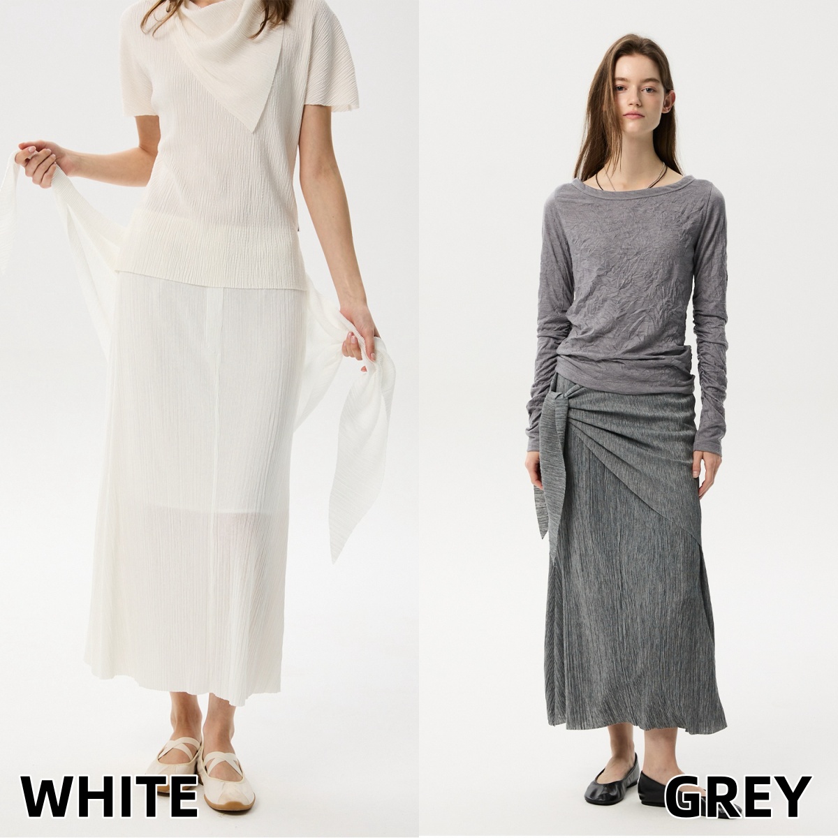 ML20 / SCARF LONG SKIRT