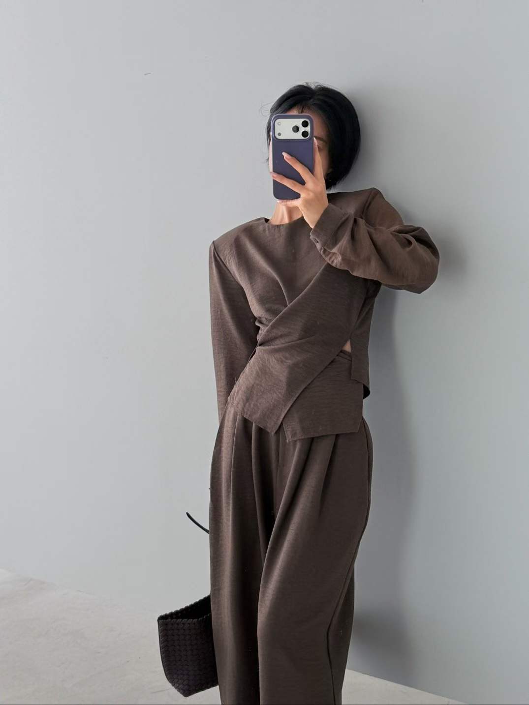 FEDRA WRAP WAIST TOP