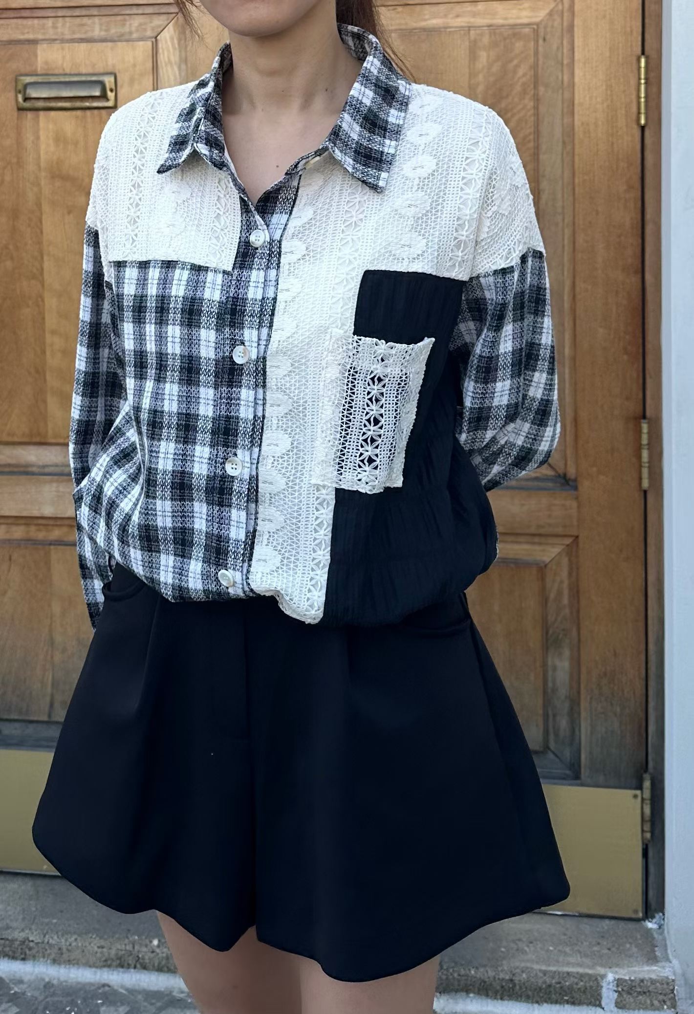 FLYNN PATCHWORK SHIRT