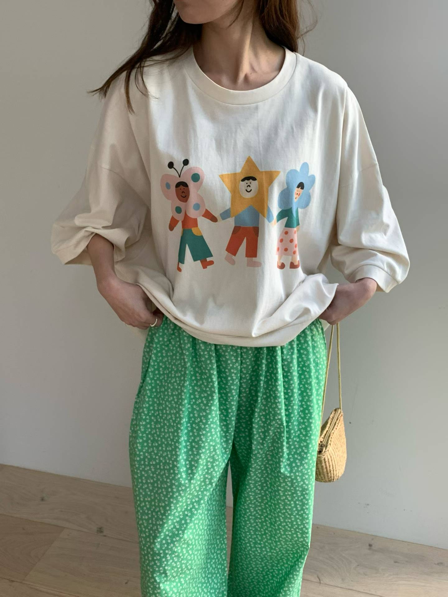 FORTUNA FLOWER GIRLS SWEATSHIRT
