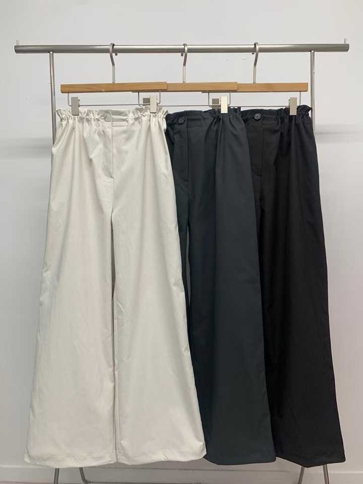 ELLA TOGGLE WAIST BAGGY TROUSERS