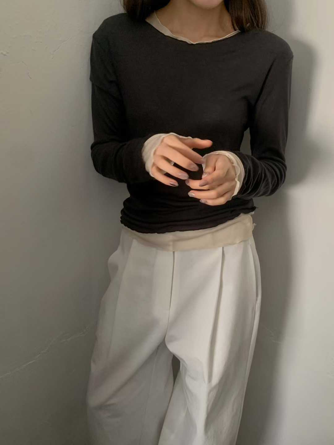 EVERLEIGH LIFTED EDGES LAYER TOP