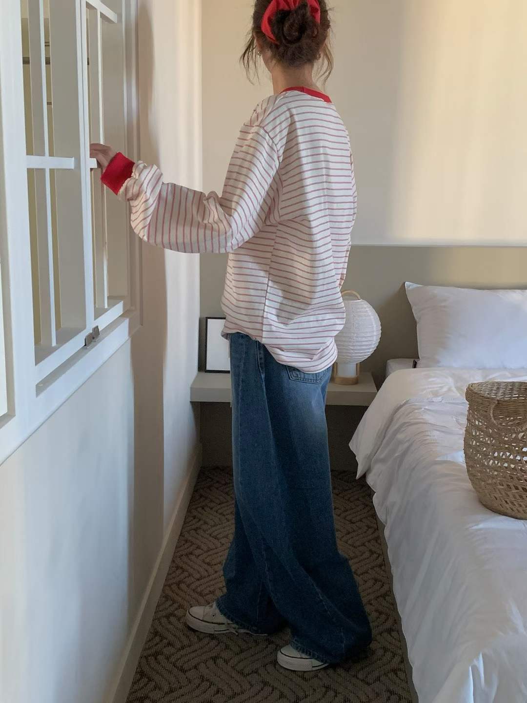 DASHA MICKEY STRIPE PULLOVER