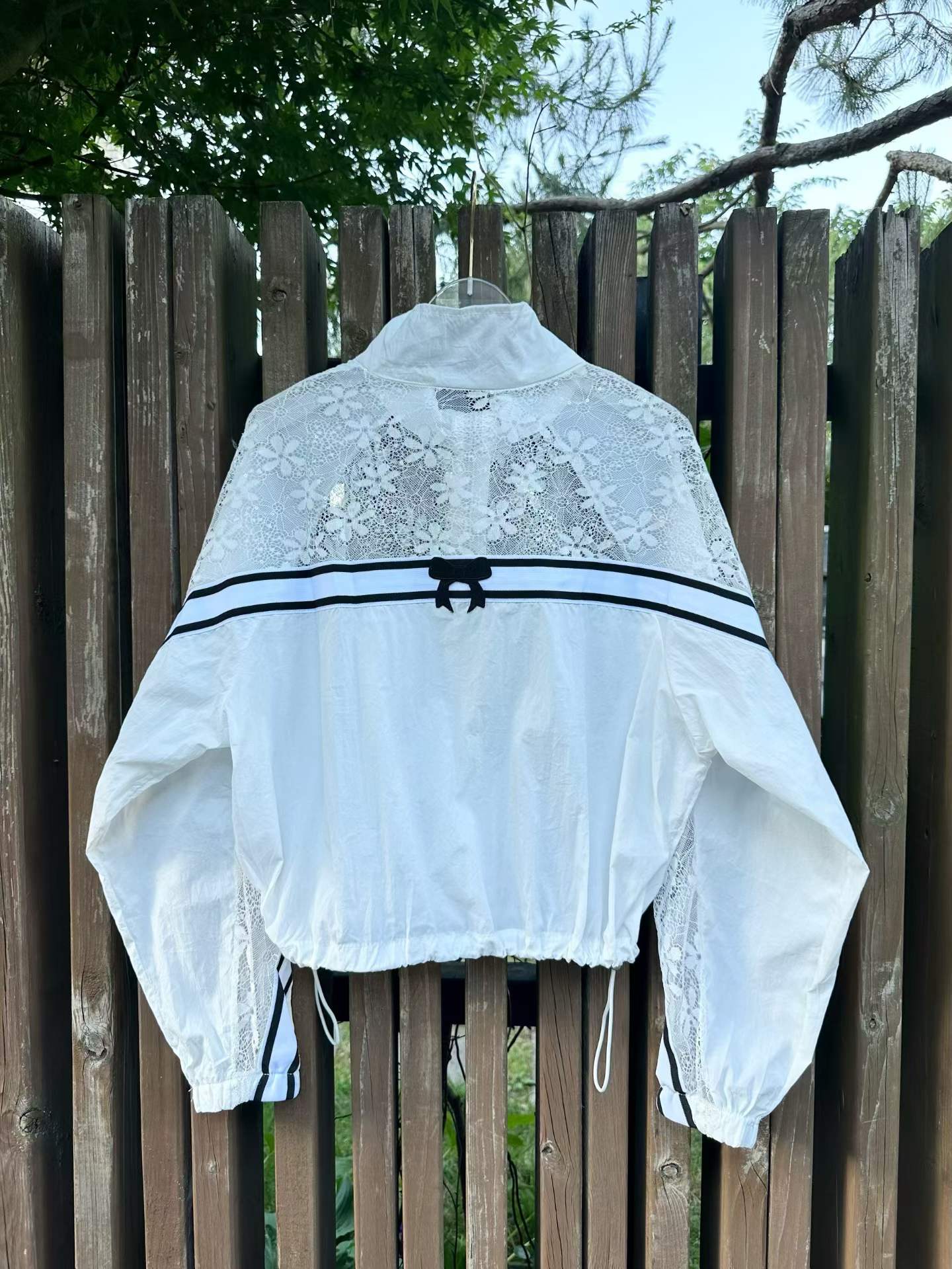 FLORENCE LACE INSERTS SPORTS JACKET