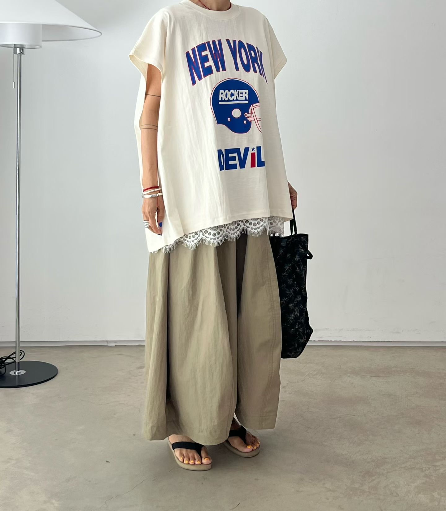 VN17 / "NEW YORK ROCKER DEVILS" MUSCLE TEE
