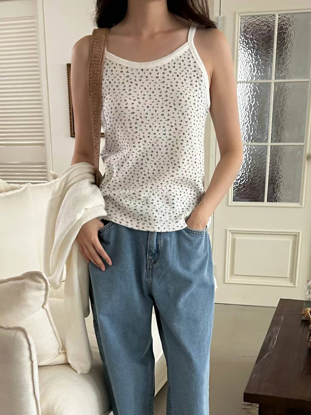 DAWN DITSY FLORAL TANK TOP