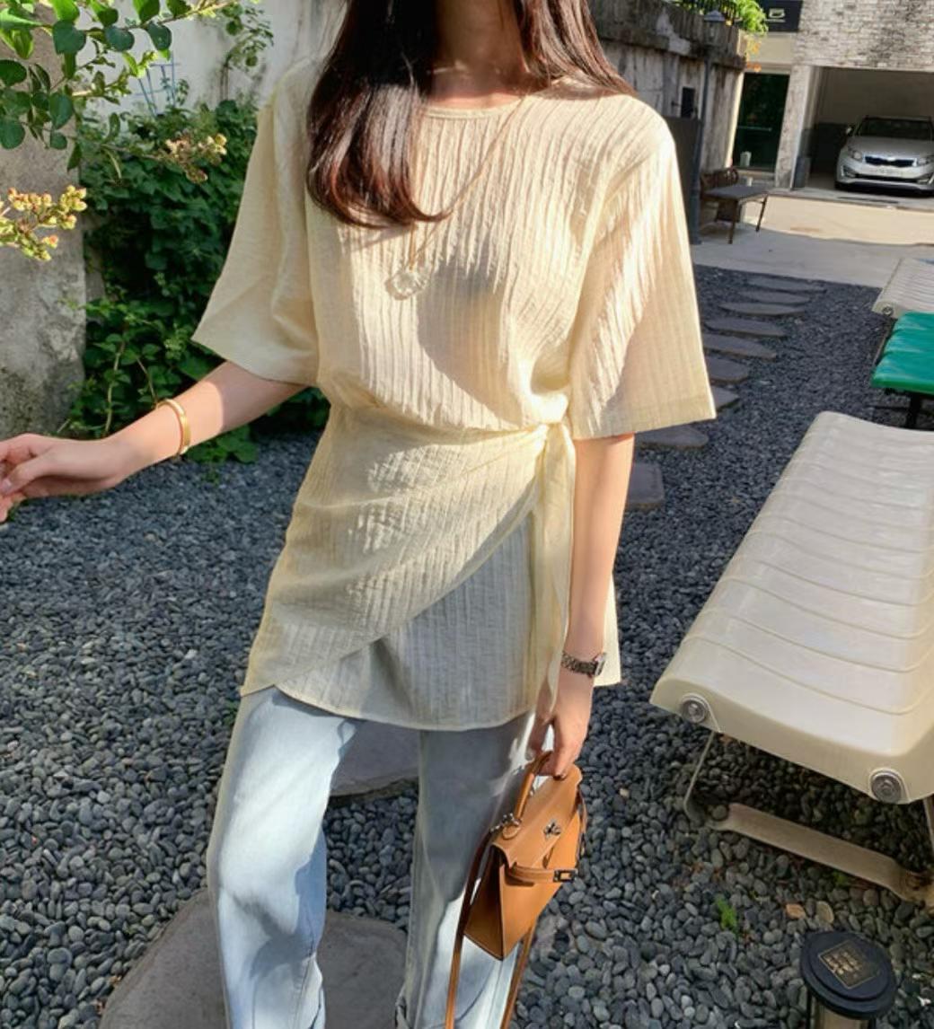 FERN OVER-PIECE TEXTURED TUNIC