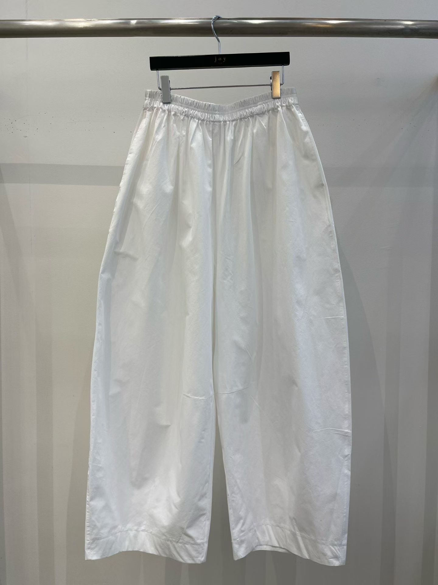 JY14 / BANDED WAIST COCOON TROUSERS