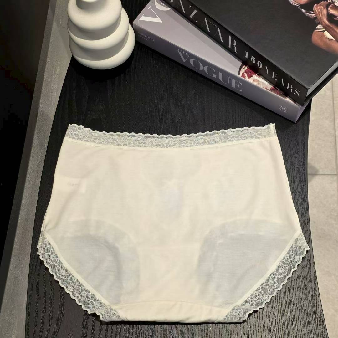 FU03 / INDIVIDUAL FINE LACE DOUBLE RIBBON PANTY