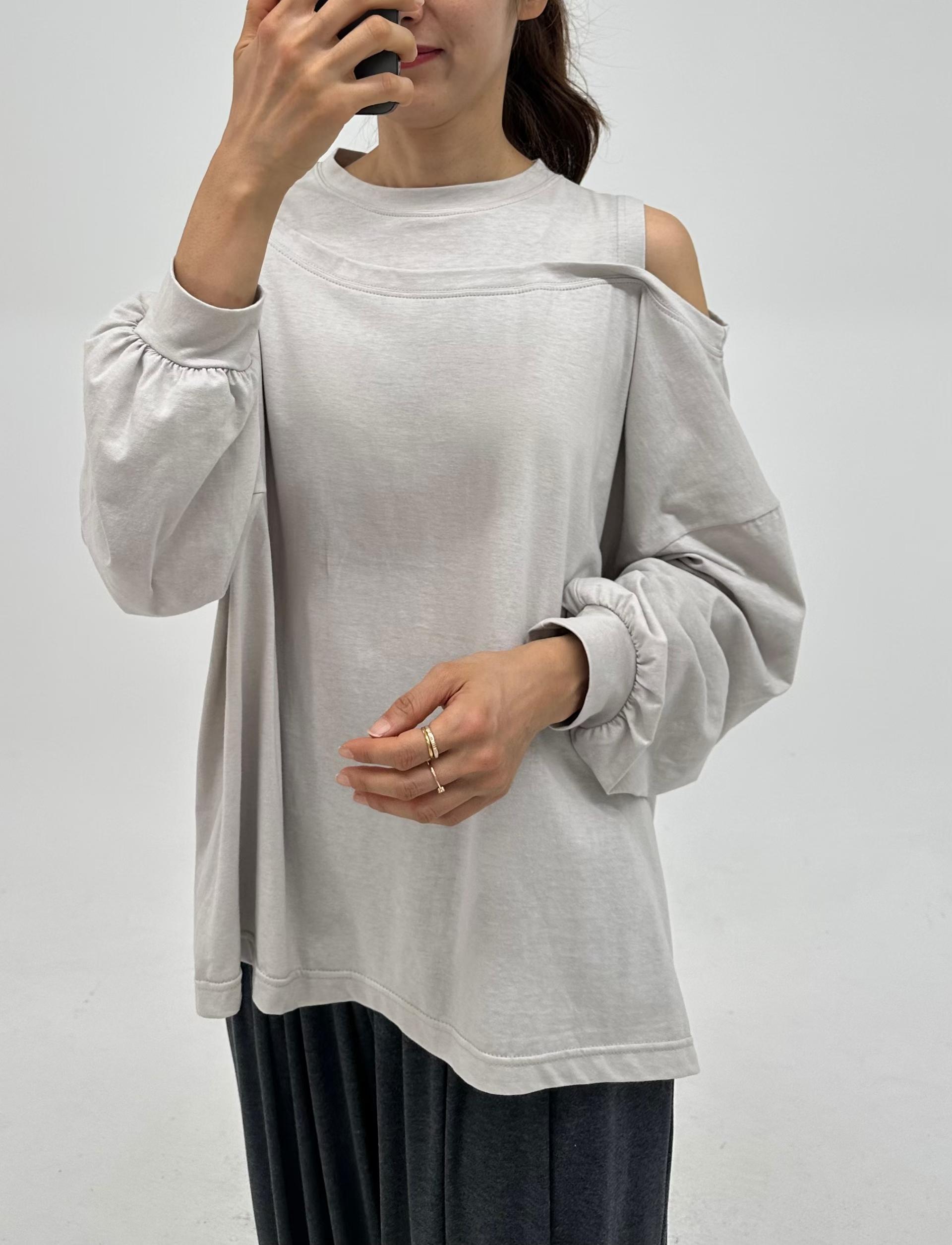 FALLON ONE COLD SHOULDER SWEAT-TEE