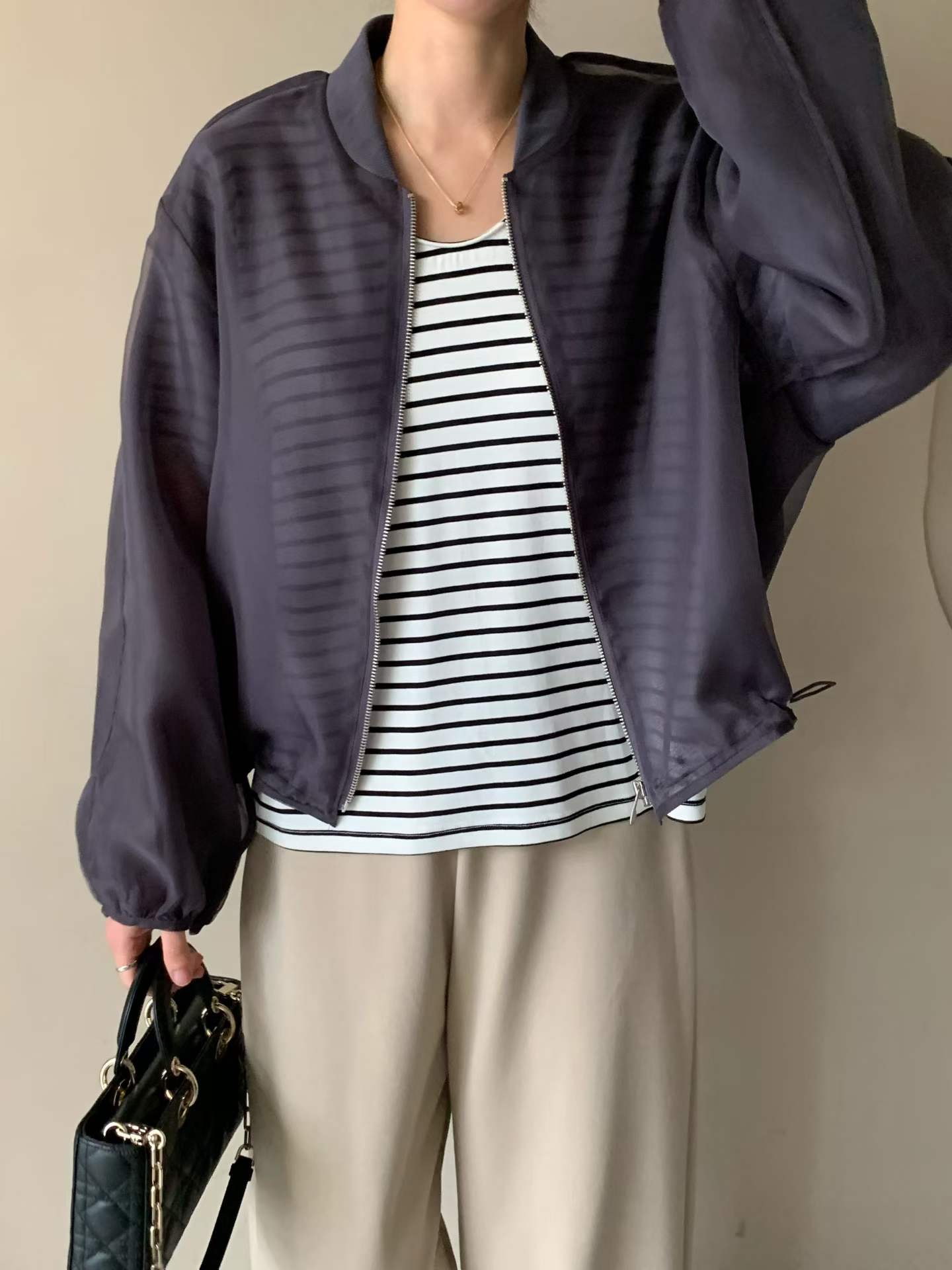 FLOSS CLOUD BOMBER JACKET