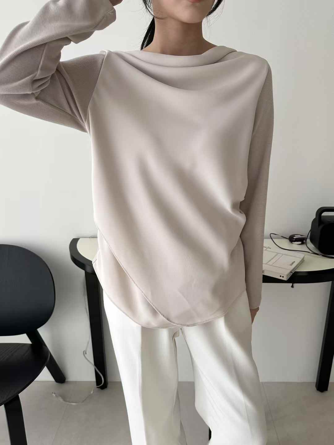 DEON DRAPE BLOUSE