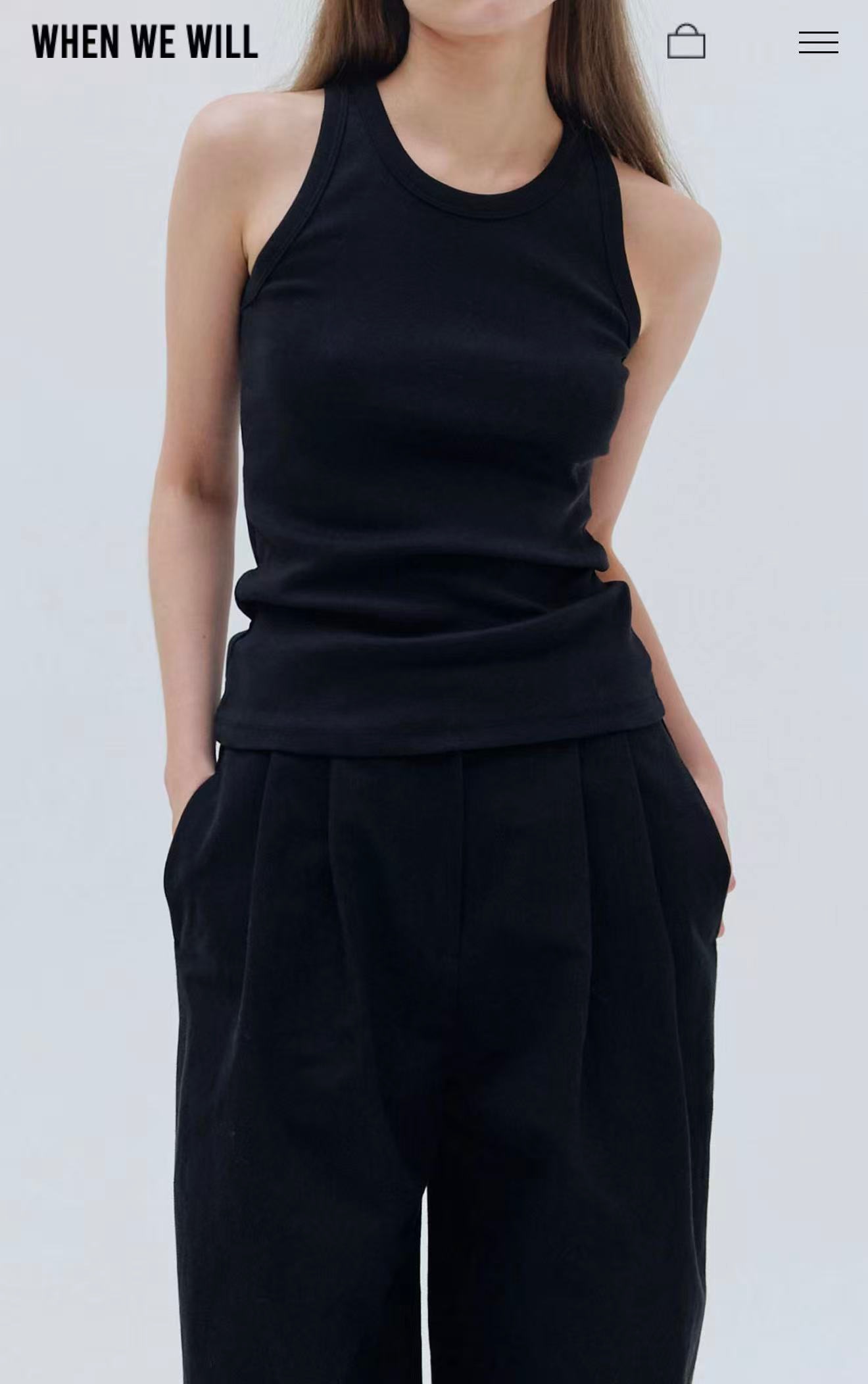 4401 / ROUND NECK TANK TOP